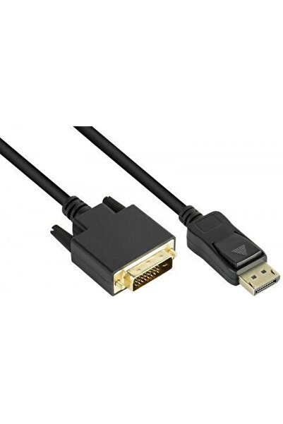 Good Connections Καλώδιο DVI-D αρσενικό σε DisplayPort αρσενικό, 5μ, Μαύρο (D...