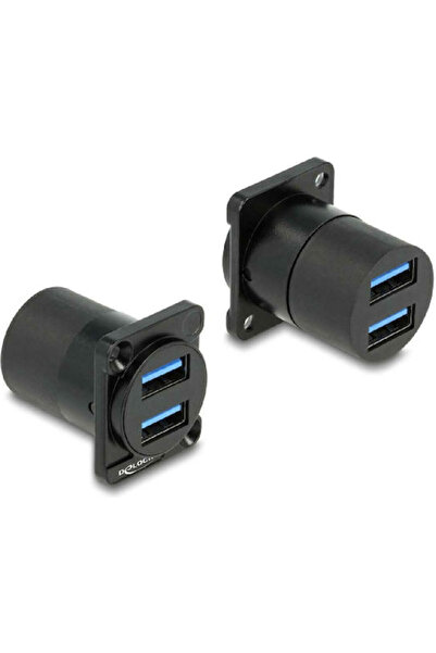 DELOCK Μετατροπέας USB-A θηλυκό σε USB-A 2x θηλυκό 1 τεμάχιο (87813)