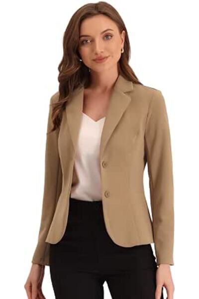 Allegra K Women's Womens Office Blazers Casual