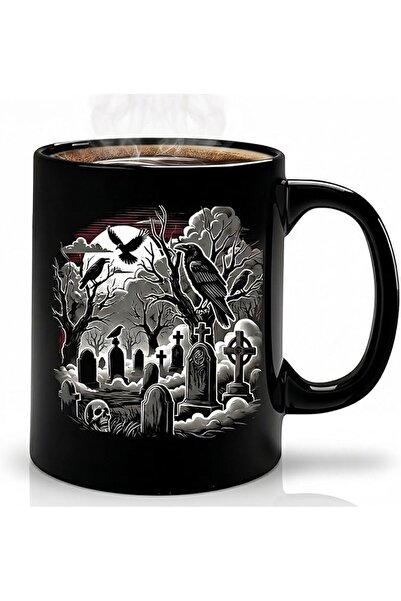GENERAL Heat Changing Mug, Caliamary Funny Panda Color Changing Ceramic Coffe...