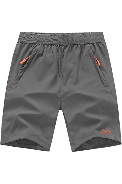 TBMPOY Men's Running Shorts Quick Dry Gym Outdoor Sports Zipper Pockets | 3 Z...