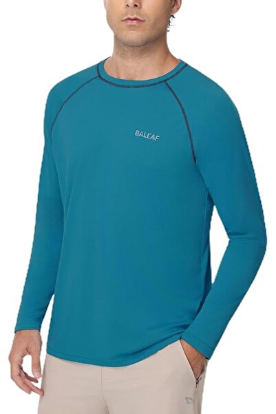 BALEAF Men's Sun Protection Shirts UV SPF UPF 50+ Long Sleeve Rash Guard Fish...