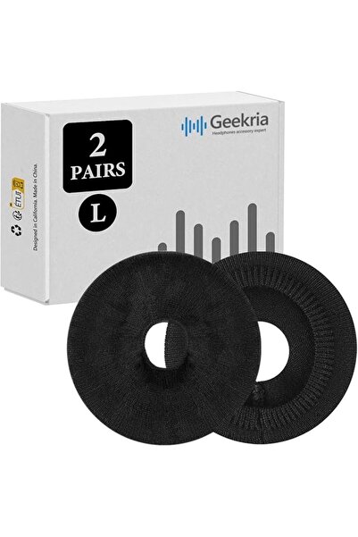 GEEKRIA 2 Pairs Knit Headphones Ear Covers - Product Safety Certified - Washa...