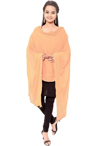 GENERAL Stylesindia Cotton Solid Colors Women Dupatta scarves Shawl