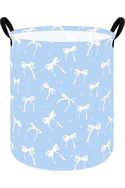 ACMUUNI AYTG 19.7" Inch Round Kids Laundry Clothes Hamper Laundry Basket with...