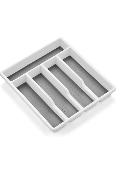 GENERAL E-far Silverware Organizer, Plastic Cutlery Flatware Tray for Drawer,...