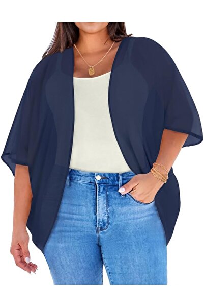 GENERAL Womens Kimono Beach Cover Up Chiffon Cardigan Floral Tops Loose Capes