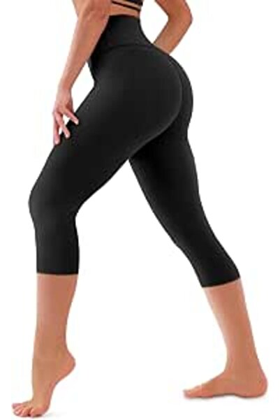 Bluemaple 4 Pack Leggings for Women Butt Lift High Waisted Tummy Control No S...