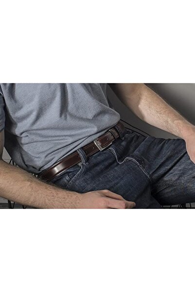 GENERAL MILORDE Men's Genuine Leather Dress Belt, Handmade, 100% Cow Leather,...