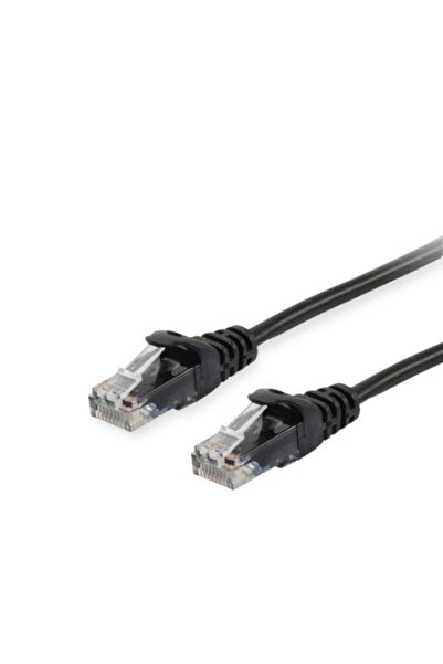 EQUIP 625452 Кат.6 U/UTP Пач кабел, 3.0м, Черен