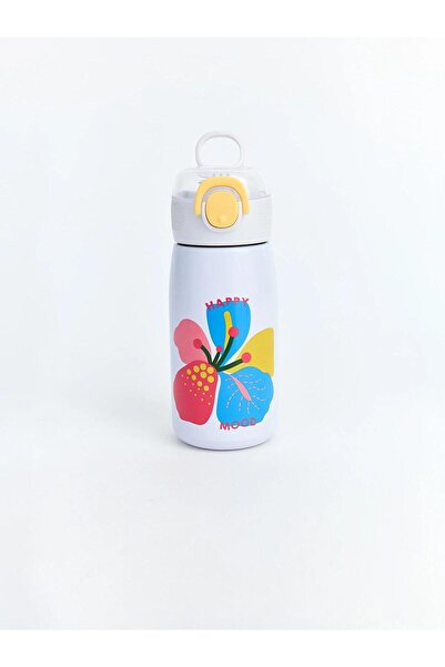 LC Waikiki Mixed Floral Printed Children's Water Bottle (W6)