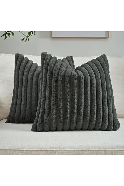 FUTEI Cream White Throw Pillow Covers 20x20 Inch Set of 2,Modern Fall/Winter ...