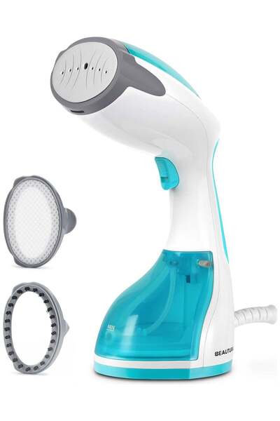 BEAUTURAL Compact Handheld Steamer Quick Heating Auto Shut Off Spacious Water...