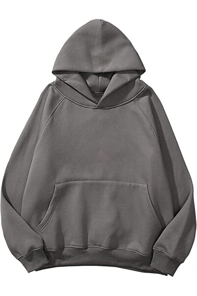 GENERAL SAFRISIOR Oversized Hoodies for Women and Men Couples Fleece Basic So...