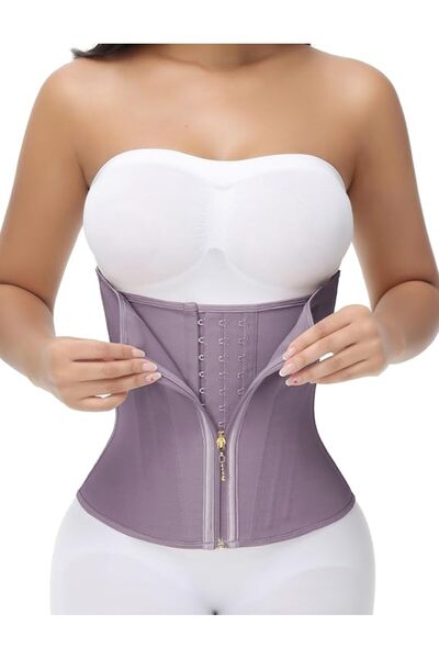 SHAPSHE Waist Trainer for Women Tummy Control Workout Waist Cincher Corset Sh...