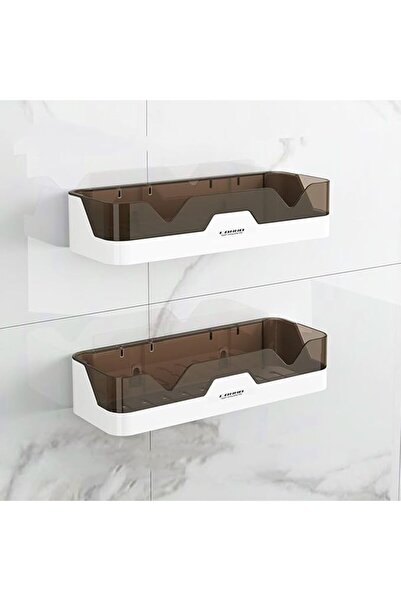 ALMEKAQUZ 2PCS Shower Caddy, No Drilling Double Layer Rustproof Stainless Ste...