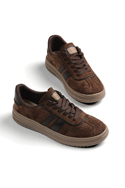 Tonny Black Women's Coffee Brown Comfortable Fit Non-Slip Sole Sneaker