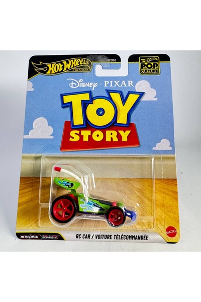HOT WHEELS Premium-Pop Culture Toy Story Rc Car/Voiture Telecommandee