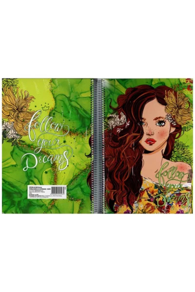 MC Micostore Notebook A4 REGISTRUM MATE cardboard spiral 80files