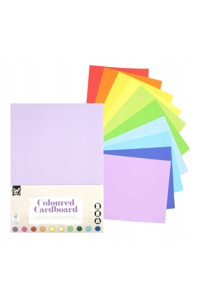 MC Micostore Carton A4 colorat 220 GSM 10foi amb Grafix