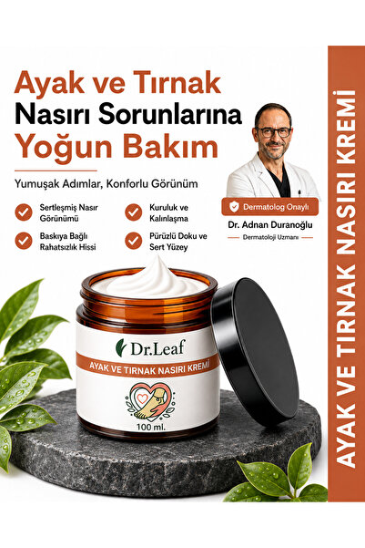 Ayak ve Tırnak Nasırı Kremi 100 ml - Sertleşme, Kalınlaşmış Cilt, Pürüzlü Görünüm