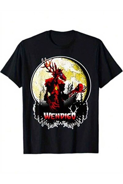 2BIR Wendigo; New Skinwalker Cryptid Evil Horror Monster T-Shirt Women, Unsex...