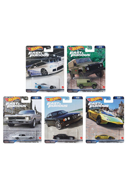 HOT WHEELS Premium HNW46 Fast And Furious Set