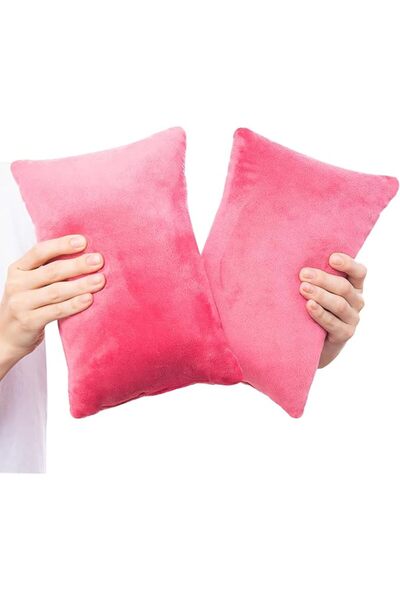 1 MIDDLE ONE 2 Pack Small Pillow, Memory Foam Mini Pillow 11 X 7 Inches for T...