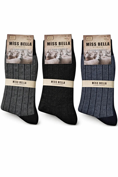 Mariposa Secret Missbella Wool Jacquard Men's Socks 10 Pieces