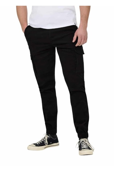 Only & Sons Carter Life Cargo Παντελόνι 22028434 – Black - w33-l32