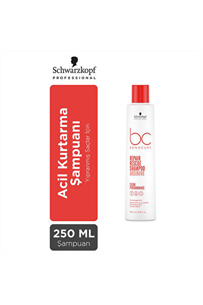 schwarzkopf professional BC BonacureClean Acil Kurtarma Şampuanı - Repair Res...