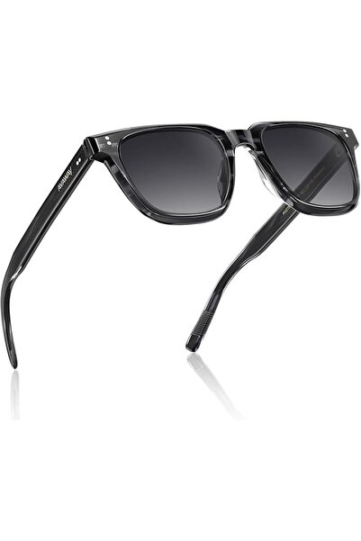 AVAWAY Polarized Sunglasses for Men UV400 Protection, Trendy Square Acetate F...