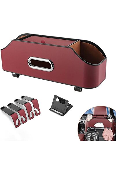 Tazweeq Car Seat Back Organizer, Stylish & Functional Storage for Family Adve...
