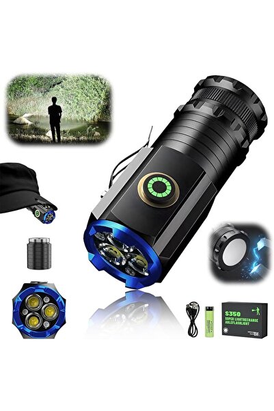 GENERAL OneNine High Powered Torches, Mini Portable Type-C Rechargeable Super...