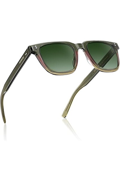 AVAWAY Polarized Sunglasses for Men UV400 Protection, Trendy Square Acetate F...