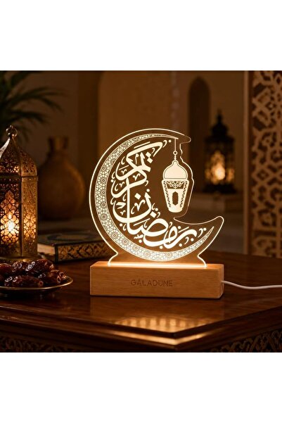 GENERAL مصباح ليلي من الأكريليك، مصباح فني للديكور المنزلي، مصباح بجانب السري...