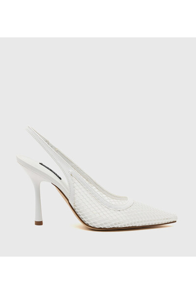 Nine West Plain White Women Sandals