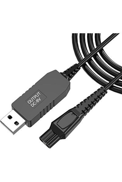 SANMUGEED شاحن ماكينة حلاقة 15 فولت لفيليبس HQ8505، كابل USB بديل، سلك شحن لم...