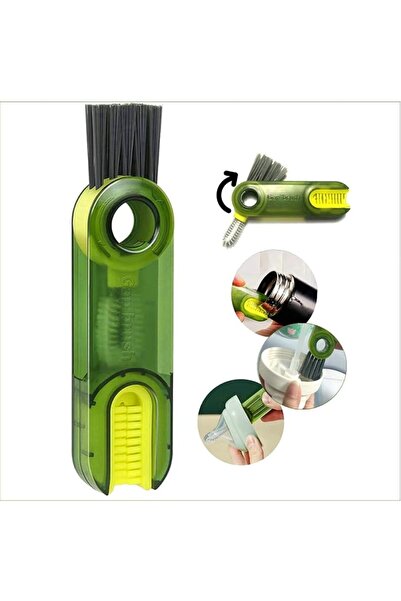 SWIUKPHE 3-in-1 Lid Cleaning Brush Set, New Crevice Cleaning Brush for Bottle...