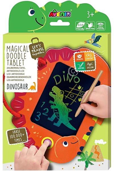 Avenir Kids AVENIR LCD Artidoodle Board Dinosaur – Kids Drawing Tablet with S...