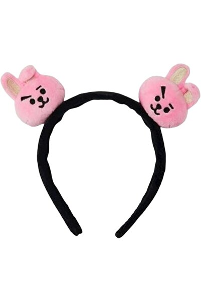 HALAMODO Cute Cartoon Headband for Women and Girls, Soft Fluffy Hair Hoop wit...
