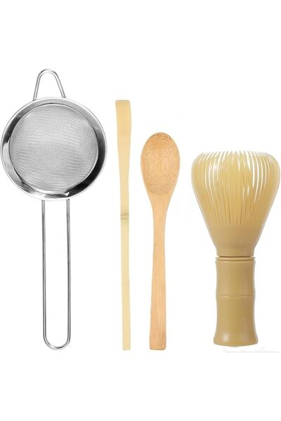 Generic Resin Matcha Whisk Set, Matcha Kit, Plastic Matcha Stirrer, Spoon,Sco...