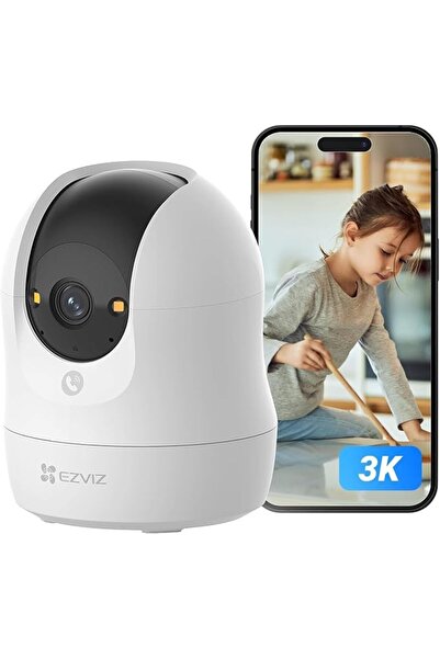 EZVIZ كاميرا أمان C6N G1، كاميرا داخلية جديدة بدقة 3K/5MP مع تغطية 360 درجة °...