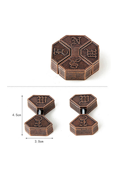 Puzzle 2 adet 3D IQ metal bulmaca 🧩