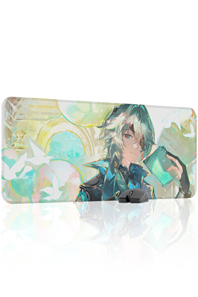 mousepad bastir Anaxa Honkai: Star Rail Anime V5 - 90x40 Gaming Mouse Pad Αντ...