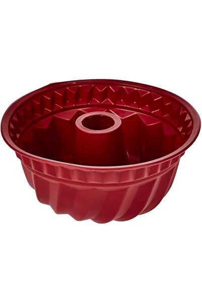 Generic BAKE A WISH SILICONE CAKE MOULD 23 CM, RED COLOR