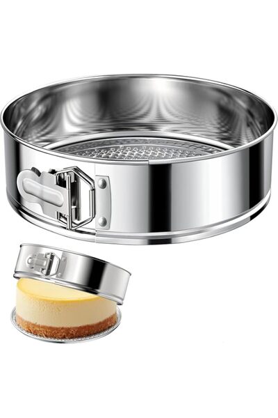 Generic Springform Pan, 7 Inch 304 Stainless Steel Cheesecake with Removable ...