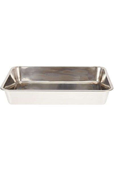 Generic STEEL DEEP BAKING TRAY, 335X253X61 MM , SILVER, HKDT0M, Baking Tray ,...
