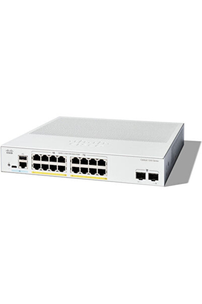 Cisco Systems Cisco Catalyst C1200-16P-2G Διαχειριζόμενος διακόπτης L2 PoE+ μ...