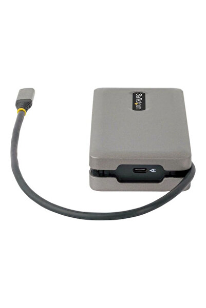 startech Σταθμός σύνδεσης USB-C με HDMI 4K PD Ethernet Γκρι (DKT31CVHPD3)
